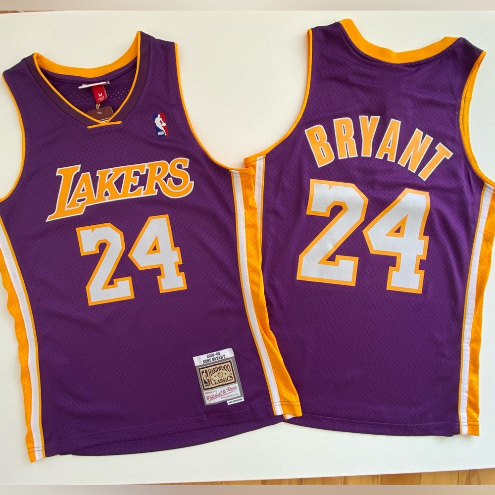 Kobe Bryant Jersey LA Lakers purple size S to XXL